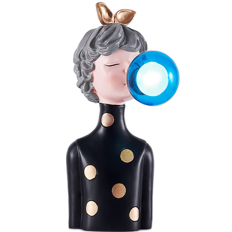 Настольная лампа Bubble Gum Table Lamp blue Мульти Настольная лампа Bubble Gum Table Lamp blue Мульти в Барнауле | Loft Concept