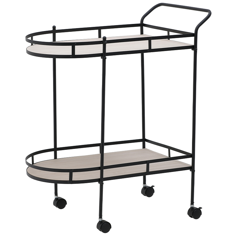Столик для сервировки Ehsan Serving Table Черный Древесина Столик для сервировки Ehsan Serving Table Черный Древесина в Барнауле | Loft Concept