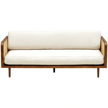 Диван Rattan Decor Sofa Ivory ivory ( слоновая кость ) Коричневый Диван Rattan Decor Sofa Ivory ivory ( слоновая кость ) Коричневый в Барнауле | Loft Concept