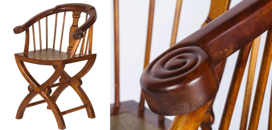 Кресло Chinese Armchair X Rotang Кресло Chinese Armchair X Rotang - Loft-Concept в Барнауле