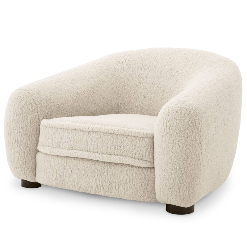 Кресло Eichholtz Chair Freud cream Бежевый Черный Кресло Eichholtz Chair Freud cream Бежевый Черный в Барнауле | Loft Concept
