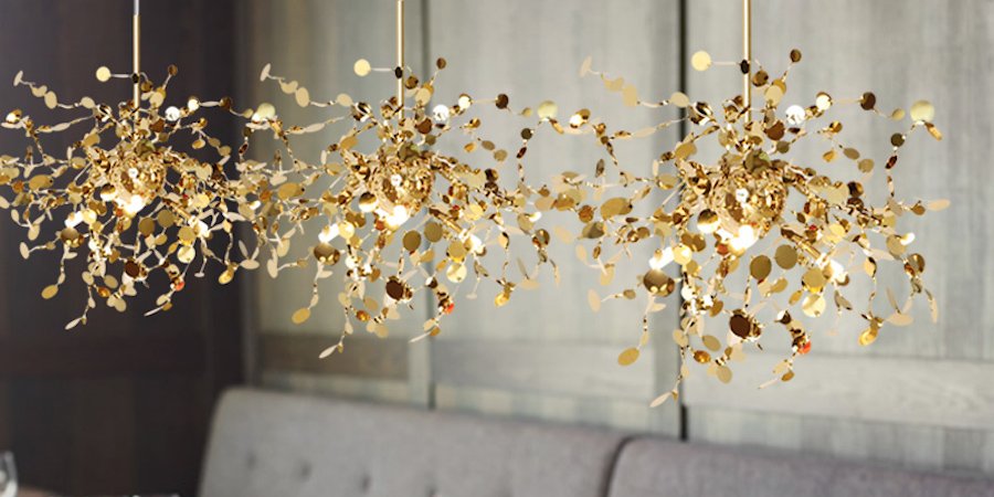 Люстра Terzani Argent Suspension Pendant lamp 40 Gold Люстра Terzani Argent Suspension Pendant lamp 40 Gold - Loft-Concept в Барнауле