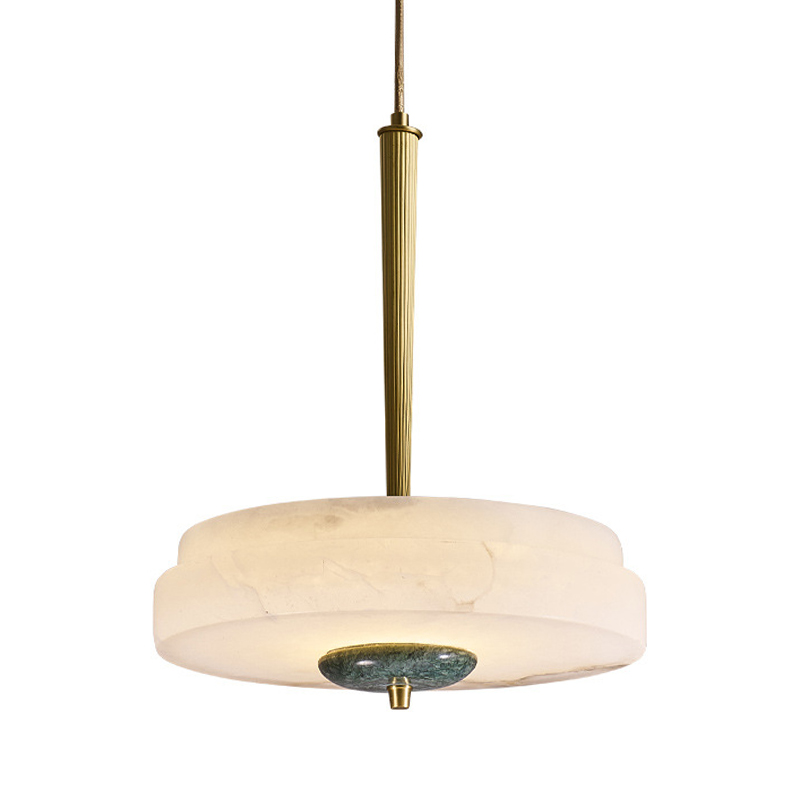 Подвесной светильник Martin Marble Hanging Light Белый Мрамор Bianco Малахит (зеленый) Латунь Подвесной светильник Martin Marble Hanging Light Белый Мрамор Bianco Малахит (зеленый) Латунь в Барнауле | Loft Concept