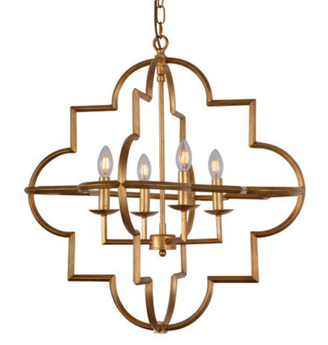 Люстра Mandeville Gold Chandelier Латунь Античная полированная Люстра Mandeville Gold Chandelier Латунь Античная полированная в Барнауле | Loft Concept