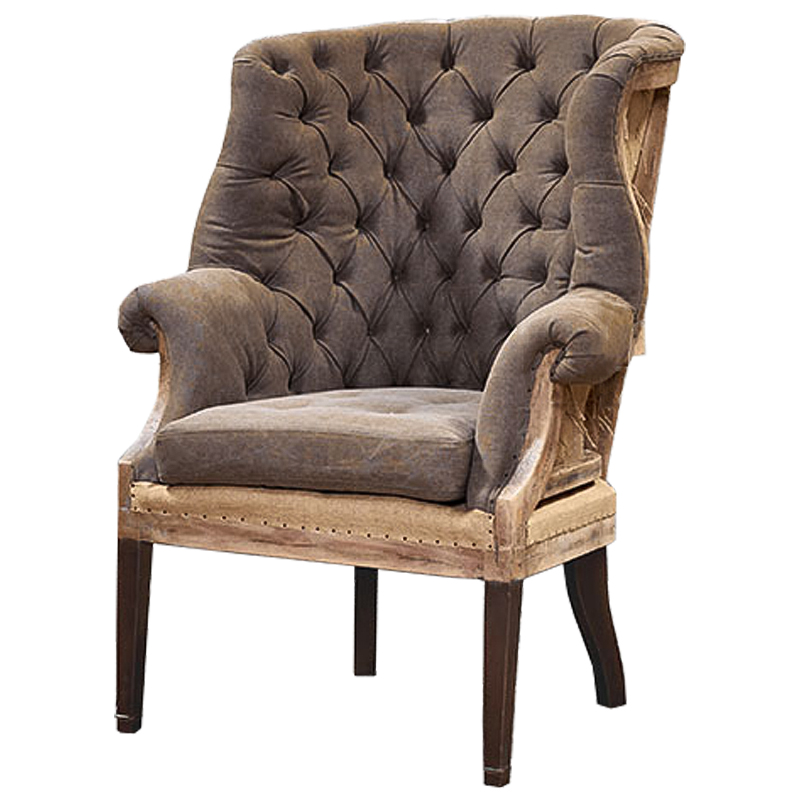 Кресло Gamilton Armchair Cocoa Какао Коричневый Кресло Gamilton Armchair Cocoa Какао Коричневый в Барнауле | Loft Concept