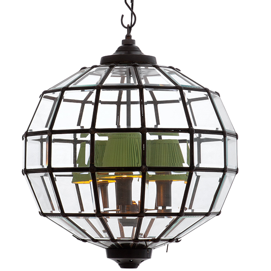 Люстра Lantern Luna Bronze S Темная бронза Прозрачный (Transparent) Люстра Lantern Luna Bronze S Темная бронза Прозрачный (Transparent) в Барнауле | Loft Concept