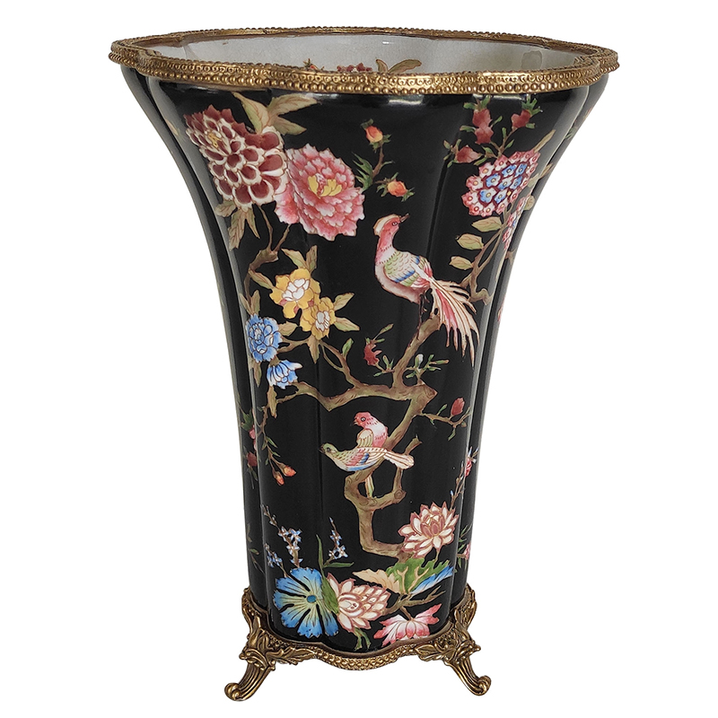 Ваза Malu Black Vase Бронза Черный Мульти Ваза Malu Black Vase Бронза Черный Мульти в Барнауле | Loft Concept