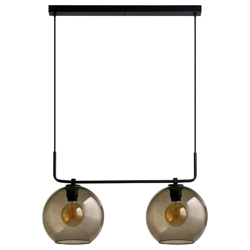 Люстра Franco Line Lamp Черный Янтарный Люстра Franco Line Lamp Черный Янтарный в Барнауле | Loft Concept