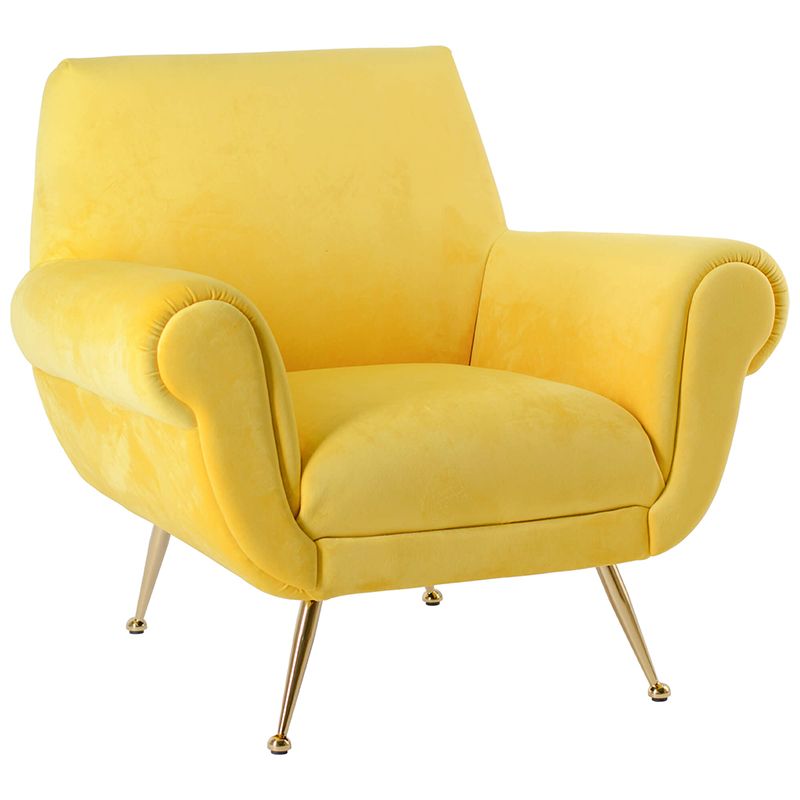 Кресло Lounge Chair Gigi Radice yellow Желтый Кресло Lounge Chair Gigi Radice yellow Желтый в Барнауле | Loft Concept