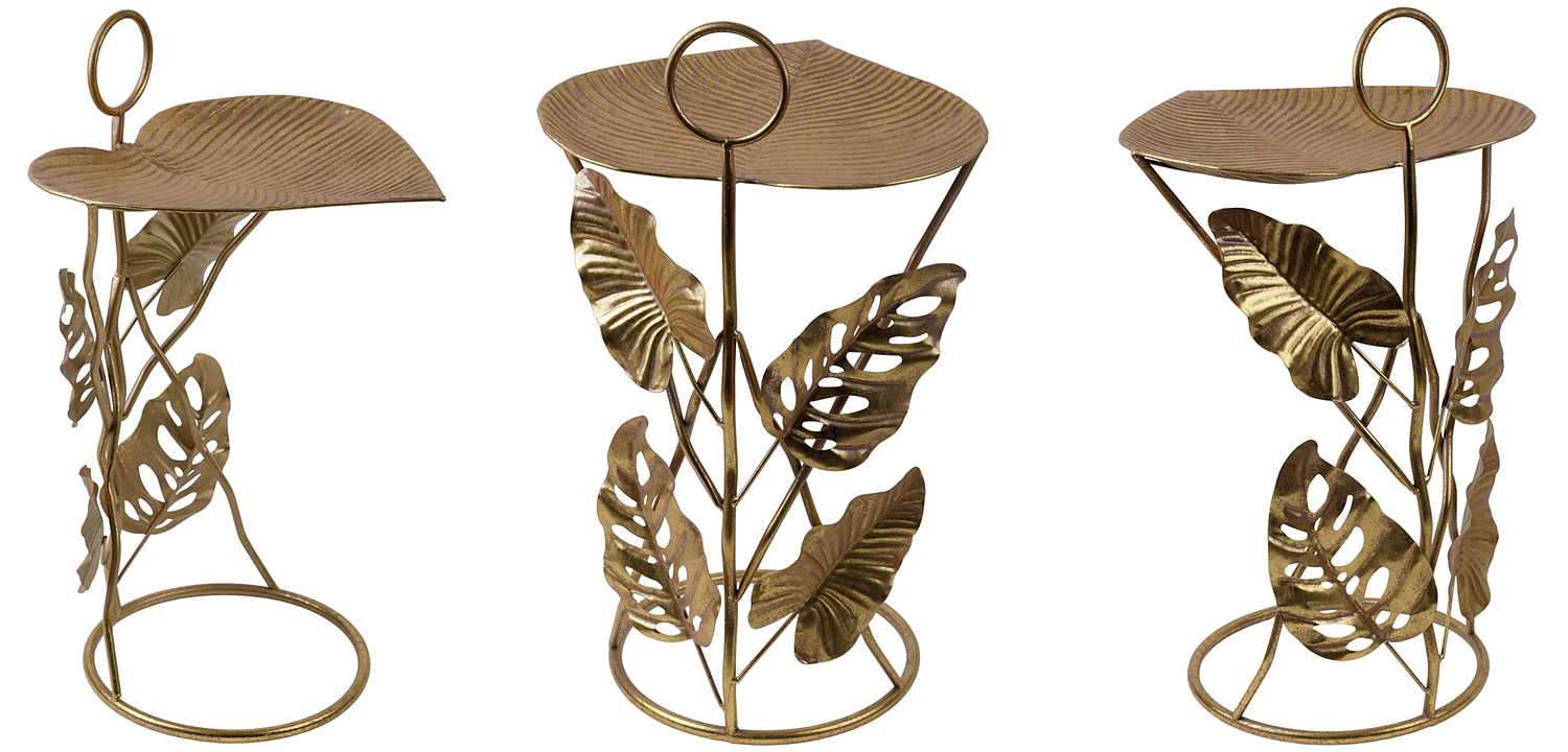 Приставной стол Monstera Leaves Side Table Приставной стол Monstera Leaves Side Table - Loft-Concept в Барнауле