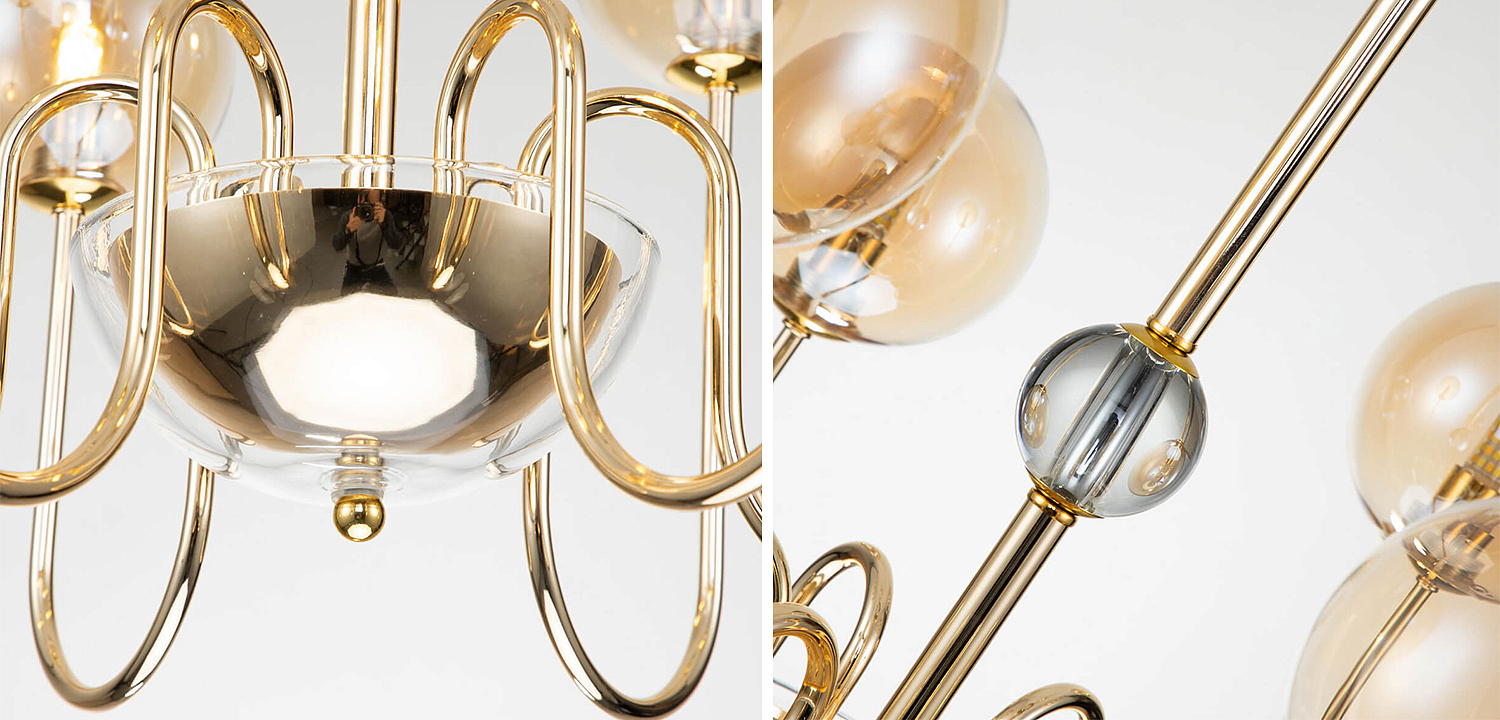 Люстра Sheiry Glass Ball Chandelier 6 Люстра Sheiry Glass Ball Chandelier 6 - Loft-Concept в Барнауле