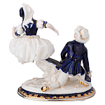 Статуэтка фарфоровая Влюбленная пара Charming Statuette варинант исполнения - 2 | Loft Concept в Барнауле