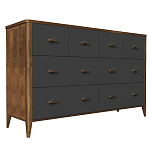 Комод из массива бука с 8-ю ящиками Tasteful Furniture варинант исполнения - 2 | Loft Concept в Барнауле