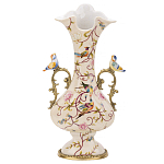 Ваза из фарфора с бронзовыми вставками Eden Garden варинант исполнения - 1 | Loft Concept в Барнауле