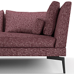 Мебельная ткань Шенилл фиолетовый цвет 138 см T4-25 варинант исполнения - 7 | Loft Concept в Барнауле