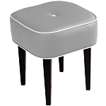 Квадратный мягкий пуф на черных ножках Winton Pouf Square варинант исполнения - 7 | Loft Concept в Барнауле