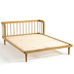 Кровать из массива дуба с пружинным блоком Mateta варинант исполнения - 5 | Loft Concept в Барнауле