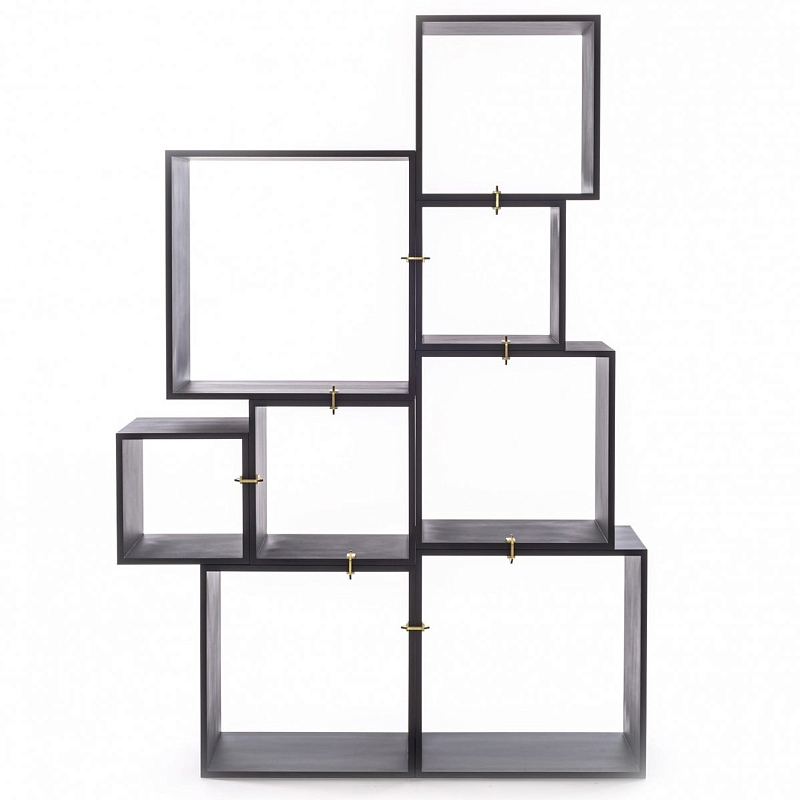 Стеллаж Seletti Assemblage Antracite Графит Золотой Стеллаж Seletti Assemblage Antracite Графит Золотой в Барнауле | Loft Concept