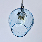 Подвесной светильник со стеклянном плафоном в форме бокала Kaleido варинант исполнения - 16 | Loft Concept в Барнауле