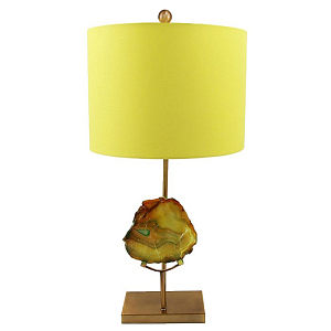 Настольная Лампа Agate Table Lamp Yellow