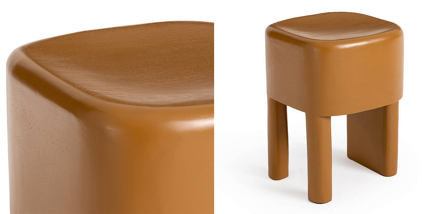 Приставной стол Mordred Mango Orange Side Table Приставной стол Mordred Mango Orange Side Table - Loft-Concept в Барнауле