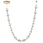 Люстра подвесная с шарообразными плафонами Crystal Globule варинант исполнения - 13 | Loft Concept в Барнауле