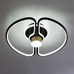 Потолочный светильник черного цвета круглой формы Luke Lampco Tracer Lamp варинант исполнения - 2 | Loft Concept в Барнауле