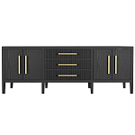 Большая VT-тумба Primo шпон Черный дуб варинант исполнения - 1 | Loft Concept в Барнауле