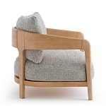 Кресло с каркасом из массива ясеня Deniaud Ash Grey Armchair варинант исполнения - 4 | Loft Concept в Барнауле