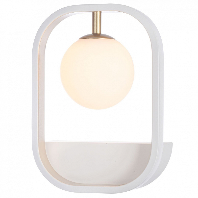 Бра Michele Ball Sconces Белый Золотой Серебряный в Барнауле | Loft Concept 