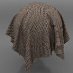 Мебельная ткань Шенилл коричневый цвет 142 см T4-55 варинант исполнения - 4 | Loft Concept в Барнауле