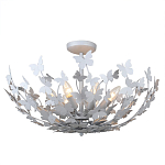 Потолочный светильник с абажуром оформленным в виде стаи бабочек Eternal Butterflies варинант исполнения - 1 | Loft Concept в Барнауле