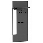 Вешалка настенная цвета графит Strict Lines варинант исполнения - 1 | Loft Concept в Барнауле