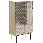 Шкаф с 2-мя зеркальными дверцами Serena Mirror Cabinet варинант исполнения - 1 | Loft Concept в Барнауле