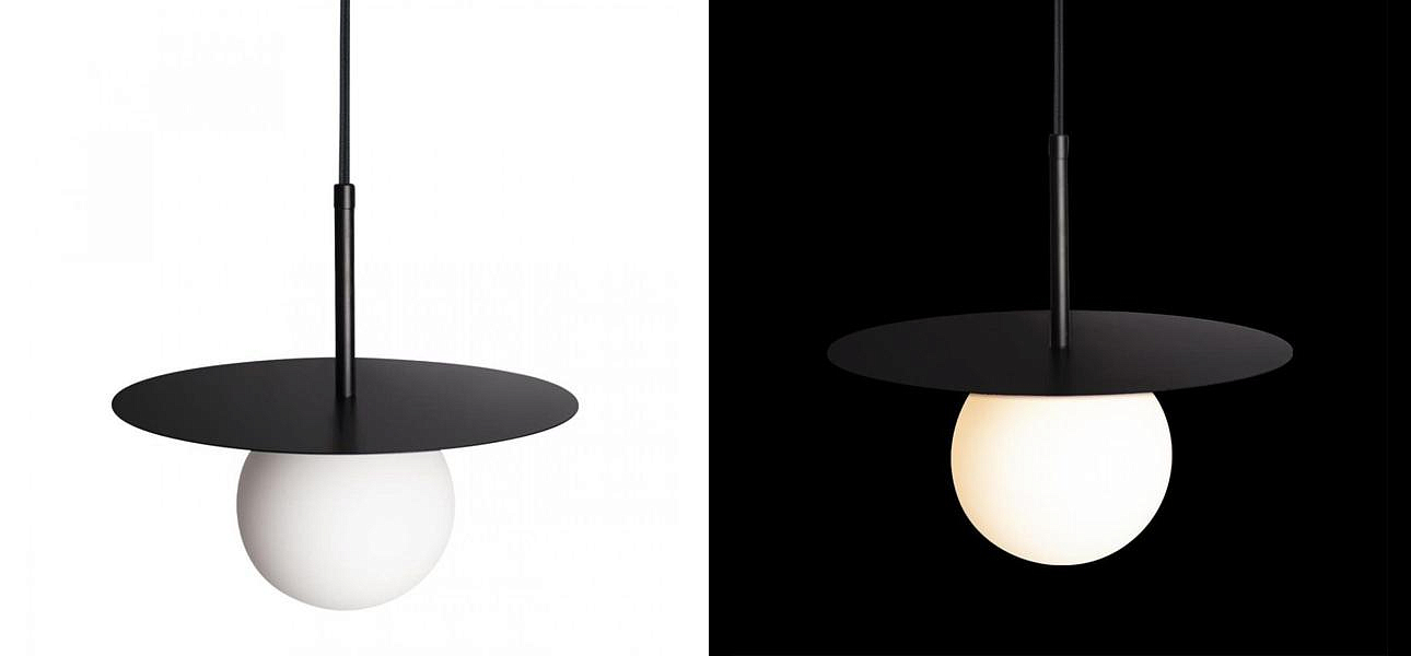 Подвесной светильник MATISSE Black 25 см Подвесной светильник MATISSE Black 25 см - Loft-Concept в Барнауле