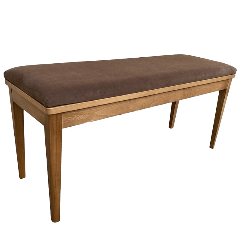 Банкетка из массива бука Tasteful Furniture Коричневый Банкетка из массива бука Tasteful Furniture Коричневый в Барнауле | Loft Concept