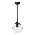 Подвесной светильник Selene Glass Ball Ceiling Lights Black  40 cm варинант исполнения - 1 | Loft Concept в Барнауле