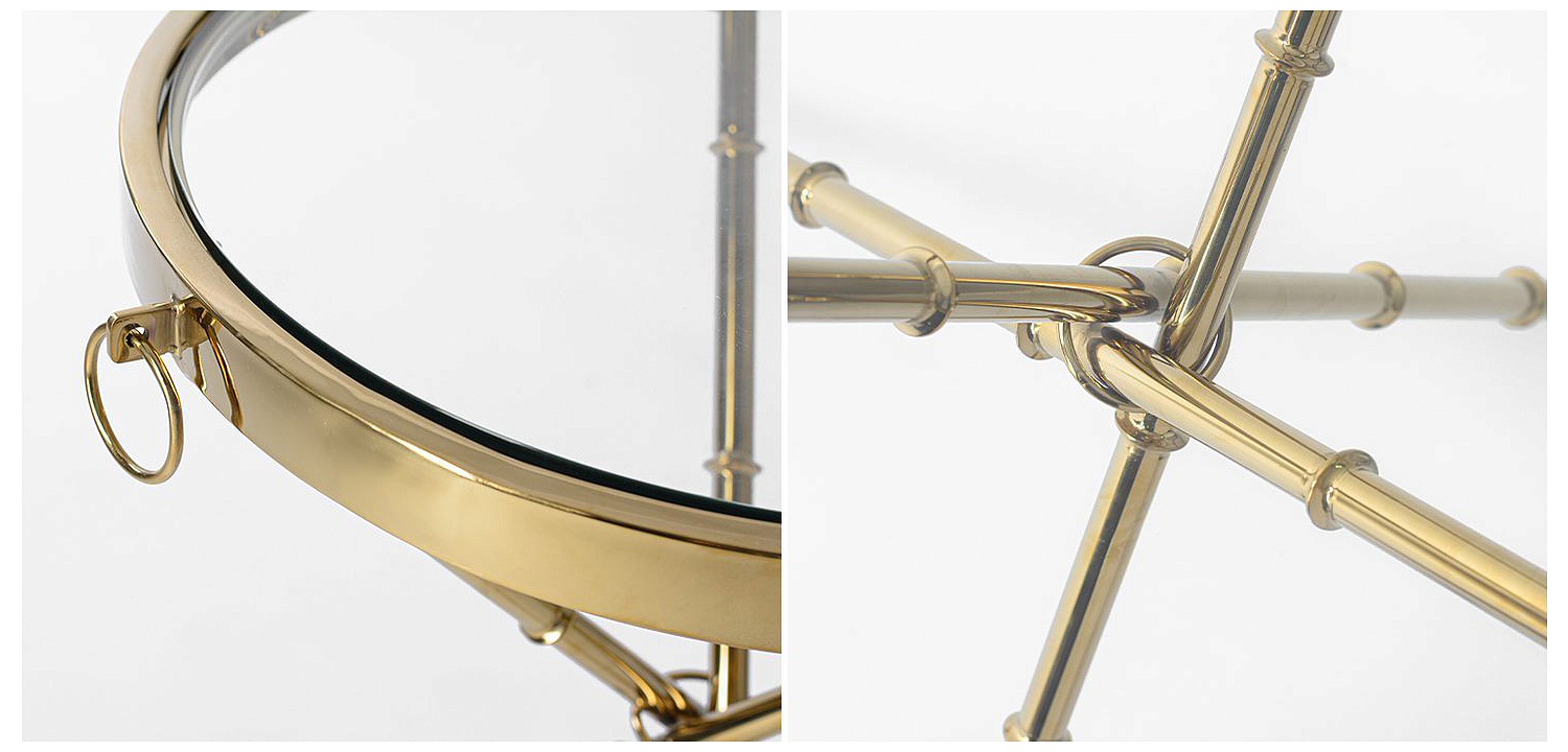 Приставной стол Side Table Omni glass Приставной стол Side Table Omni glass - Loft-Concept в Барнауле