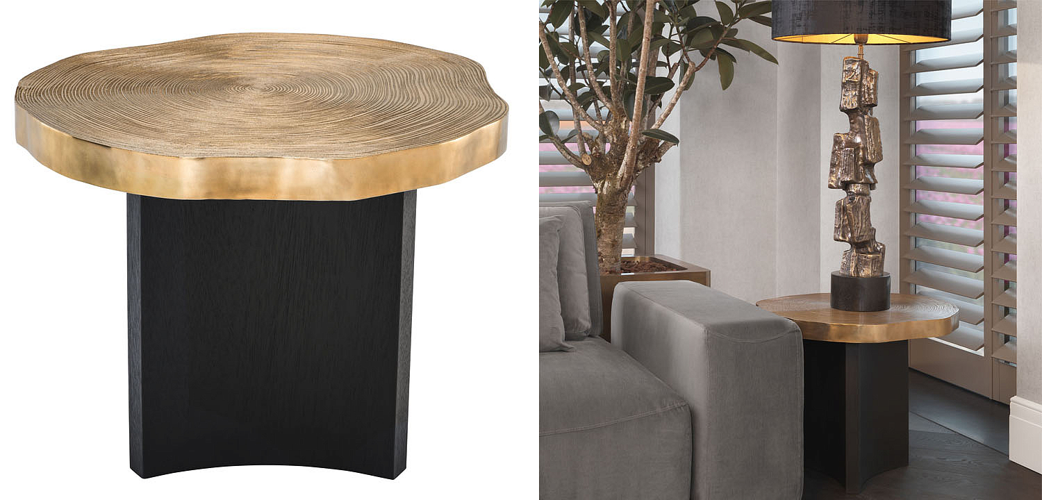 Приставной стол Eichholtz SIDE TABLE THOUSAND OAKS Приставной стол Eichholtz SIDE TABLE THOUSAND OAKS - Loft-Concept в Барнауле