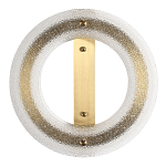 Бра круглое с эффектом морозного стекла Freezing Pattern варинант исполнения - 2 | Loft Concept в Барнауле