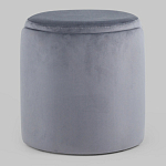 Пуф Alice Poof Grey Серый велюр варинант исполнения - 5 | Loft Concept в Барнауле