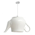 Подвесные светильники в виде белой посуды Flower Reversal варинант исполнения - 6 | Loft Concept в Барнауле