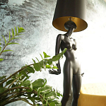 Лампа MANNEQUIN LAMP с абажуром модельный позинг варинант исполнения - 5 | Loft Concept в Барнауле