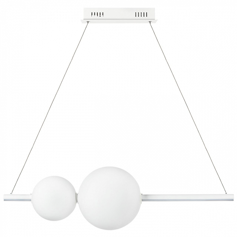 Люстра Galla Bubbles Line Белый Люстра Galla Bubbles Line Белый в Барнауле | Loft Concept