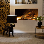 Лампа COLLECTION OF DOGS с абажуром Бультерьер варинант исполнения - 6 | Loft Concept в Барнауле