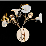 Бра в виде белых и золотых цветов каллы Refined Taste of Light варинант исполнения - 1 | Loft Concept в Барнауле