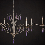 Люстра рожковая с подвесками Feminine Charm варинант исполнения - 3 | Loft Concept в Барнауле