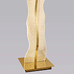 Торшер с изогнутым каркасом Golden Wave варинант исполнения - 2 | Loft Concept в Барнауле