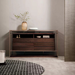 Дизайнерский комод в металлическом каркасе Valerian варинант исполнения - 2 | Loft Concept в Барнауле