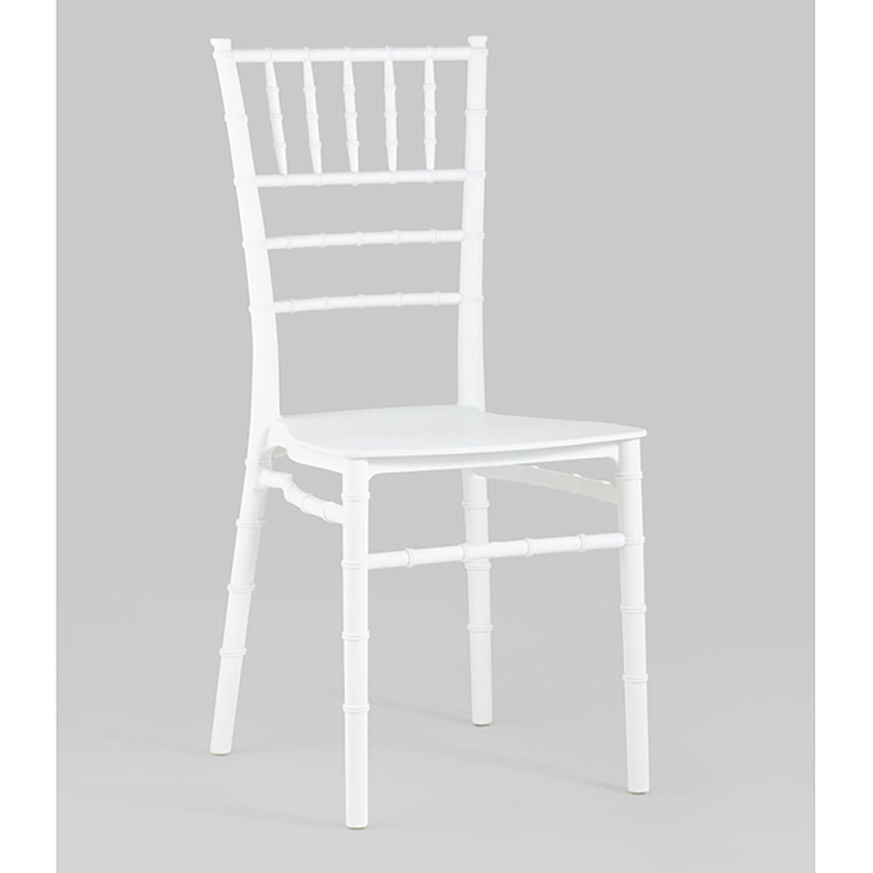 Стул Chiavari пластик белый Белый Стул Chiavari пластик белый Белый в Барнауле | Loft Concept
